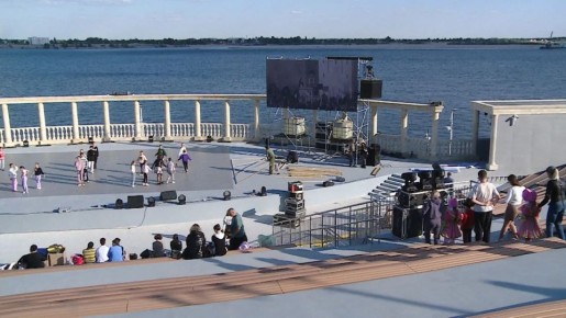 Межрегиональный телемост «ВМЕСТЕ» провели в амфитеатре Волгограда