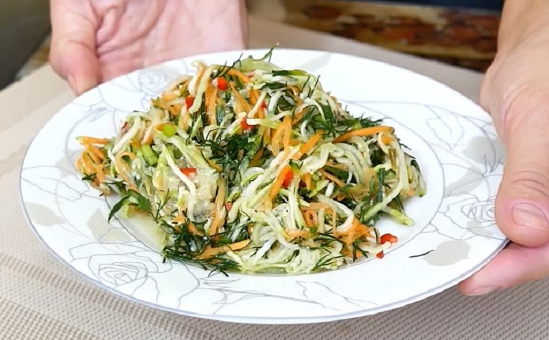 Салат с кабачками и морковью: легкость и заряд энергии в одном блюде