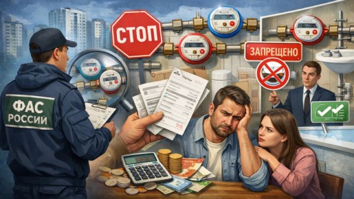ФАС расследует навязывание водосчетчиков: жители на грани злости