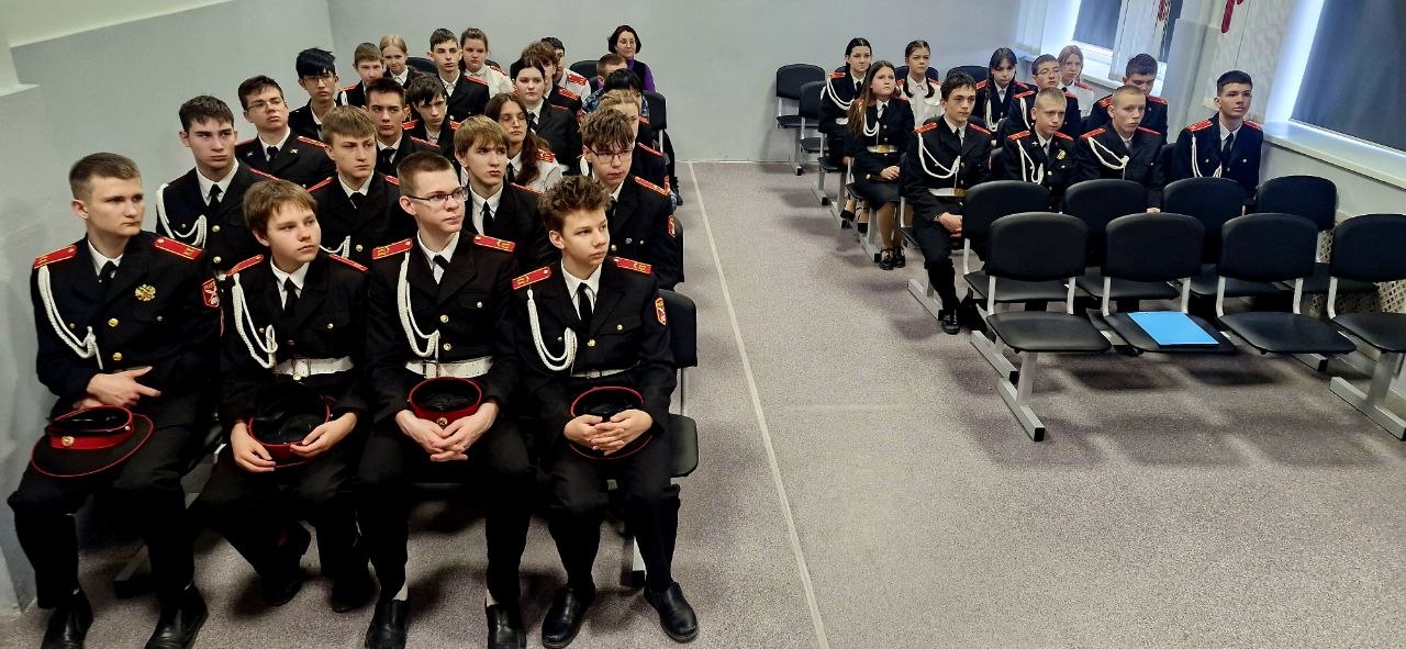 Побывали в гостях у кадетов МОУ СШ N°1 Побывали в гостях у кадетов МОУ СШ N°1