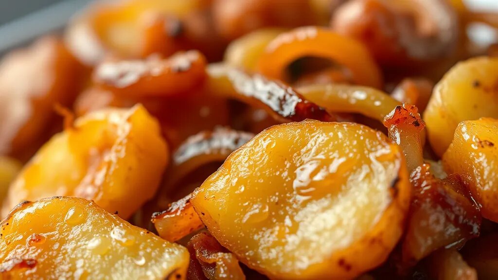 Жареная картошка с мясом и луком: простой рецепт для уютного вечера