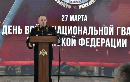 Начальник Главного управления МВД России по Волгоградской области поздравил сотрудников Росгвардии с профессиональным праздником
