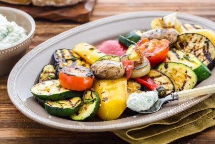 Овощи-гриль с рикоттой: идеальная закуска для любого повода