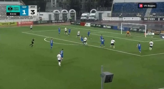 «Ротор» победил в матче с «Черноморцем» со счетом 4:1