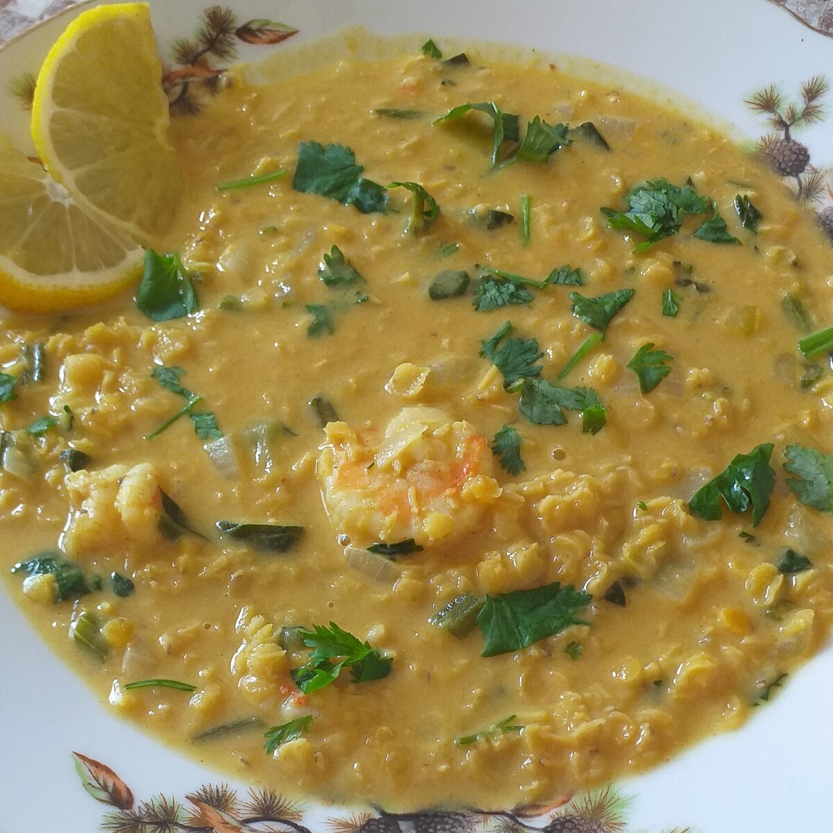 Экзотический суп с чечевицей и креветками: Как приготовить кулинарный шедевр