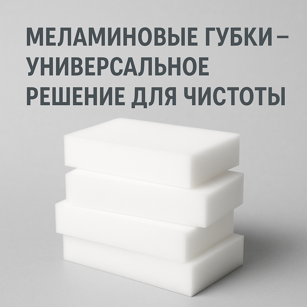 Как меламиновые губки меняют подход к уборке