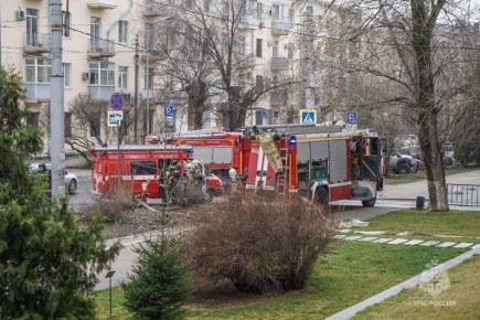 В волгоградской «Горьковке» провели пожарно-тактические учения