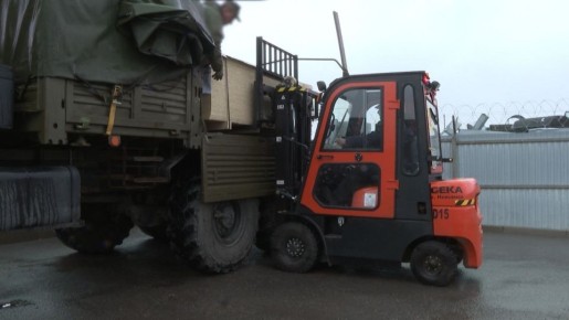 Партию стройматериалов и инструментов направили в зону СВО из Волгоградской области