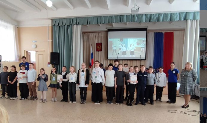 В 22-й школе прошёл конкурс «Читающий Волжский» для 4-х классов