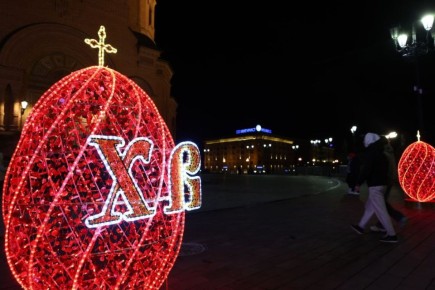 Православные жители Волгоградской области встречают Светлую Пасху