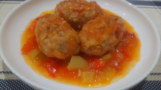 Ленивая кулинария: фаршированные перцы в виде сочных котлет