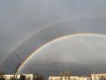 Редкая двойная радуга появилась на небе в Волгограде