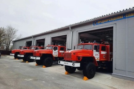 В Калаче-на-Дону открыли новое межрайонное подразделение противопожарной службы