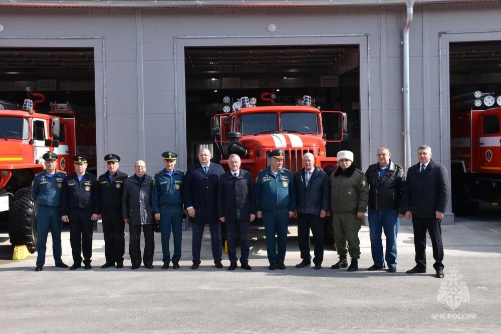 В Волгоградской области открыли новое межрайонное подразделение противопожарной службы