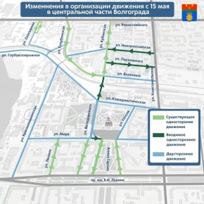 Участки улиц Пархоменко, Новороссийской и Володарского станут односторонними