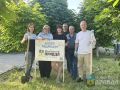 Аллея «Волжской правды» в парке «Волжский» пополнилась 10 новыми каштанами