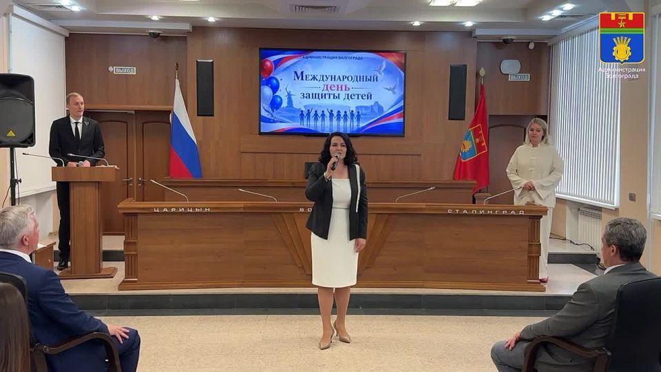 В Волгограде в День защиты детей чествовали талантливых волгоградских школьников