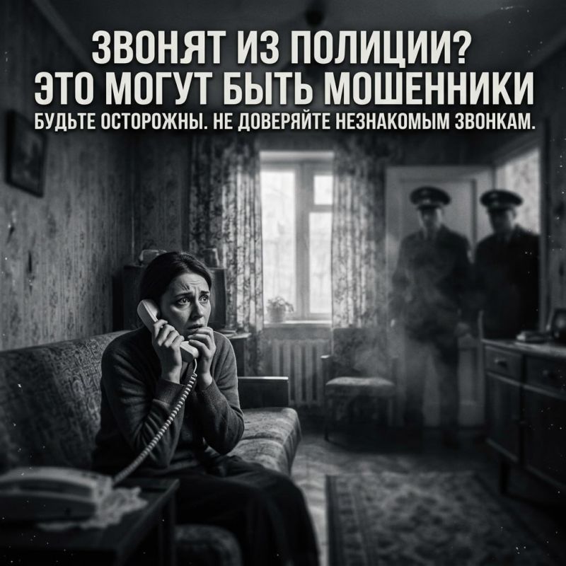 Звонят из полиции? Это могут быть мошенники