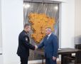 Губернатор Волгоградской области Андрей Бочаров и новый начальник Волгоградской академии МВД РФ Виорел Флоча провели рабочую встречу