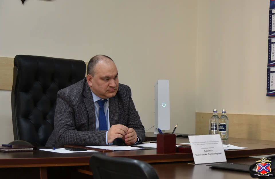 Временно исполняющий обязанности начальника регионального Главка МВД Константин Кремнев провел личный прием граждан