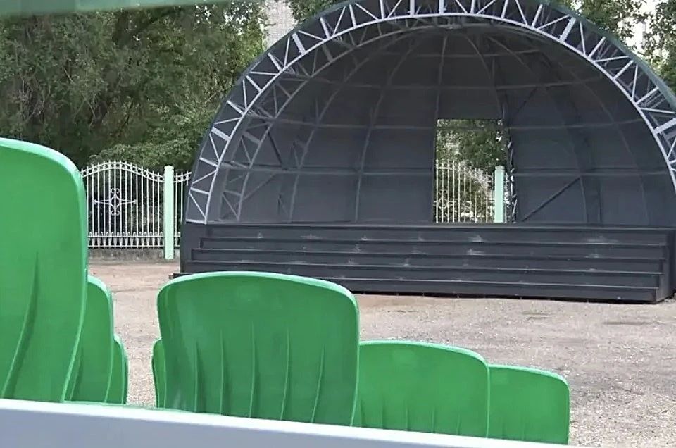 Обустройство экопарка и амфитеатра завершилось в Красноармейском районе Волгограда
