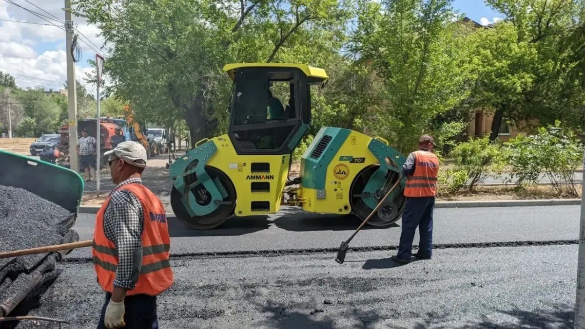 Ремонт дорог в Волжском идёт по графику Ремонт дорог в Волжском идёт по графику