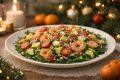Идеальный новогодний салат: свежесть, яркие вкусы и быстрое приготовление