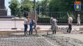 На площади Павших борцов в Волгограде возводят фундаментную плиту