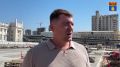 Восемь бронзовых фигур лягушек установили на фонтане «Детский хоровод» на Привокзальной площади в Волгограде