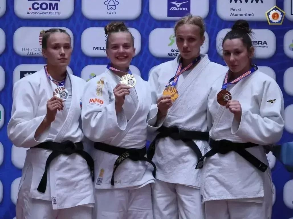 Дзюдоистка Анастасия Антонова из Ленинска завоевала бронзовую медаль на Кубке Европы в венгерском городе Пакш
