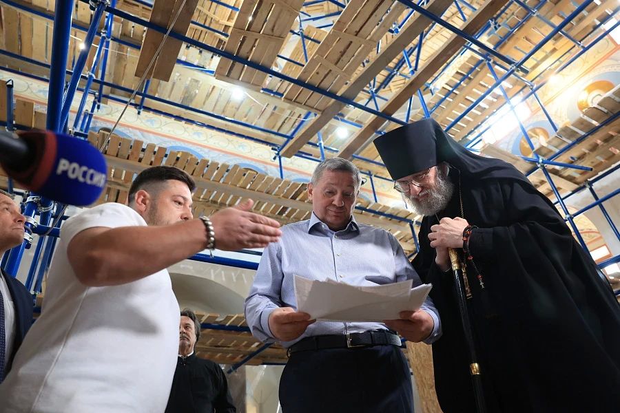 Губернатор оценил реализацию ключевых проектов Урюпинского района в ходе рабочей поездки Губернатор оценил реализацию ключевых проектов Урюпинского района в ходе рабочей поездки