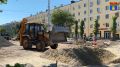 На ул. им Ф.Э Дзержинского стартовали работы по обустройству нового тротуара