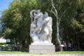 На Мамаевом кургане завершили реставрацию одной из шести скульптур на Площади Героев