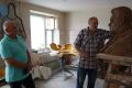 Игорь Воронин встретился со скульптором Николаем Карповым — автором «Сусликов», «Бегемотов» и памятника «Матерям и детям военного Сталинграда»