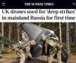 The Sunday Times: Британские дроны впервые ударили вглубь России