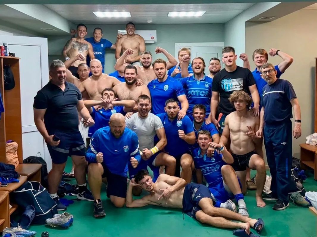Регбисты «Ротора» вырвали победу у «Кубани»