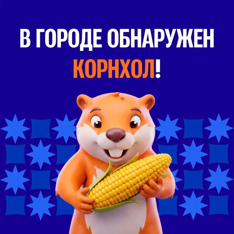 В городе обнаружен корнхол!