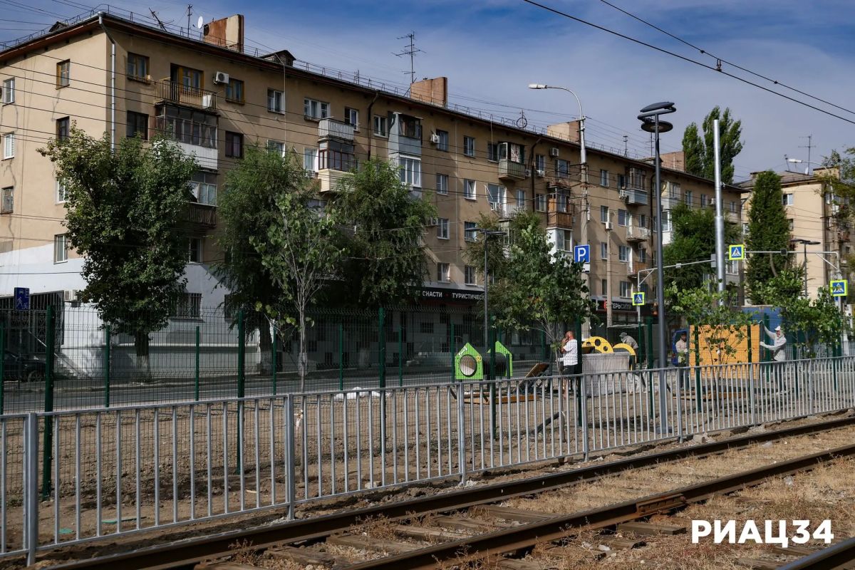 В Краснооктябрьском районе Волгограда озеленяют проспект Металлургов В Краснооктябрьском районе Волгограда озеленяют проспект Металлургов