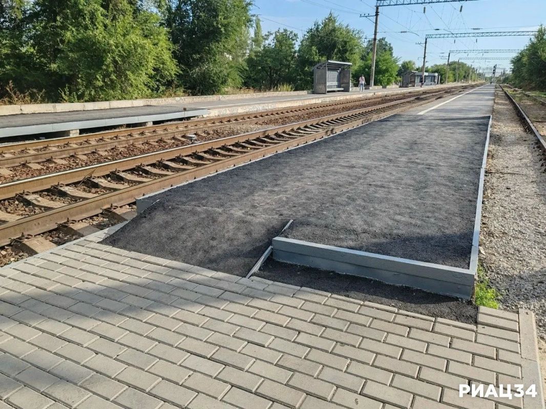 Железнодорожную станцию «Заканальная», рядом с которой строят новый транспортно-пересадочный узел в Красноармейском районе, за компанию привели в нормативное состояние