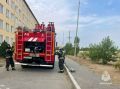 Отработка взаимодействия: ликвидация условного пожара силами МЧС и военнослужащих