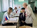 Участник Великой Отечественной войны, участник Парада Победы 1945 года на Красной площади проголосовал на выборах
