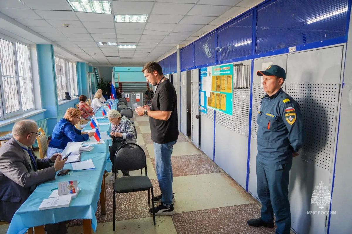В МЧС по Волгоградской области заявили, что никаких происшествий с огнем на избирательных участках за прошедшие три дня не зафиксировали