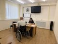 В Волгограде сотрудник территориального подразделения регионального управления СК России провёл выездной личный приём в госпитале ветеранов войн