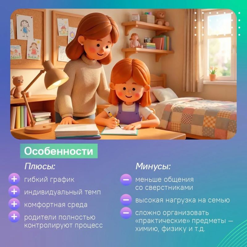Домашнее обучение: что важно знать родителям Домашнее обучение: что важно знать родителям