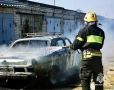 Машина загорелась в Краснооктябрьском районе Волгограда