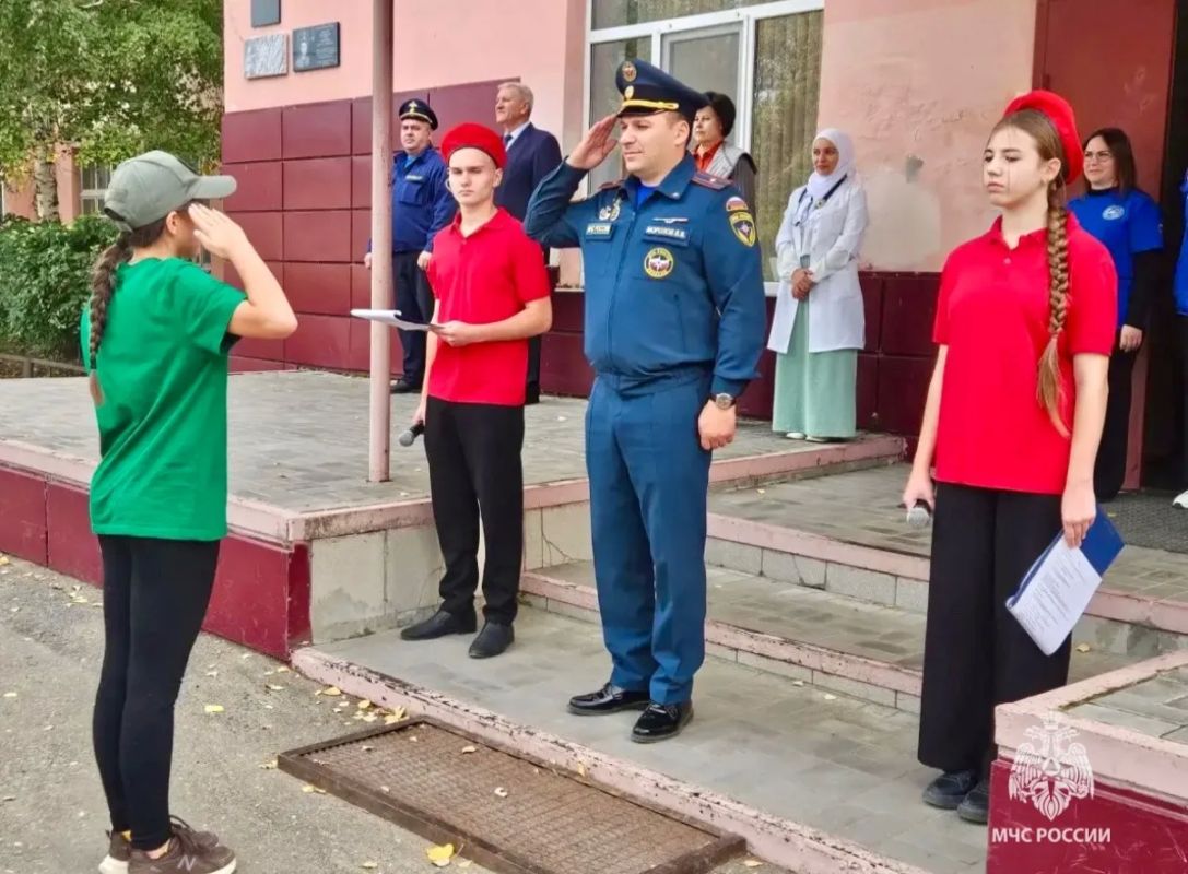 Юные пожарные показали свои знания и навыки Юные пожарные показали свои знания и навыки