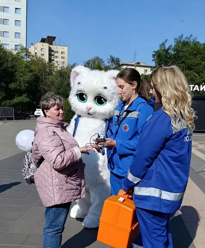 День врача прямо на улице: когда помощь становится ближе День врача прямо на улице: когда помощь становится ближе