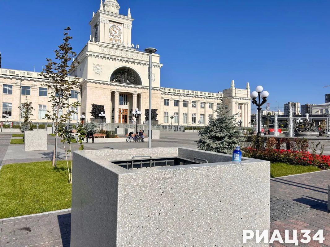 Пальмы с Привокзальной площади Волгограда отправились на зимовку Пальмы с Привокзальной площади Волгограда отправились на зимовку