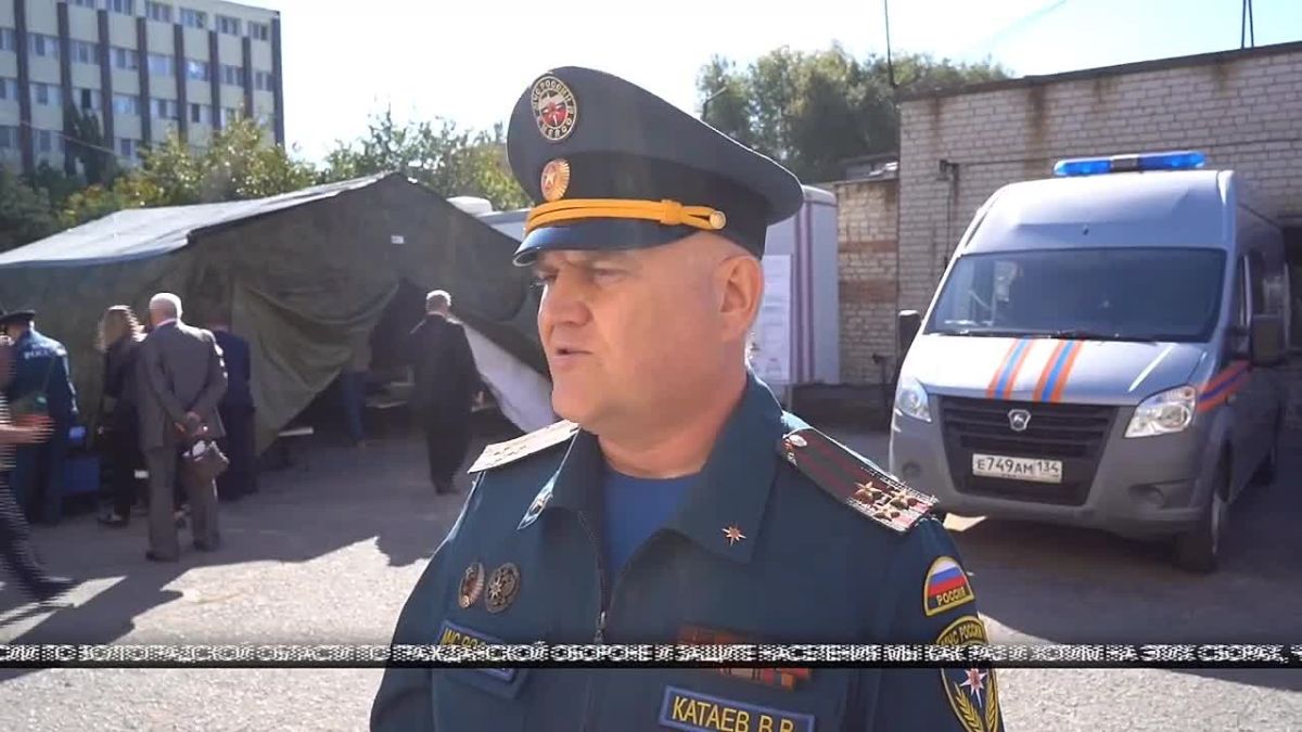 Как прошла тренировка по гражданской обороне смотрите в сюжете телеканала Волгоград 1