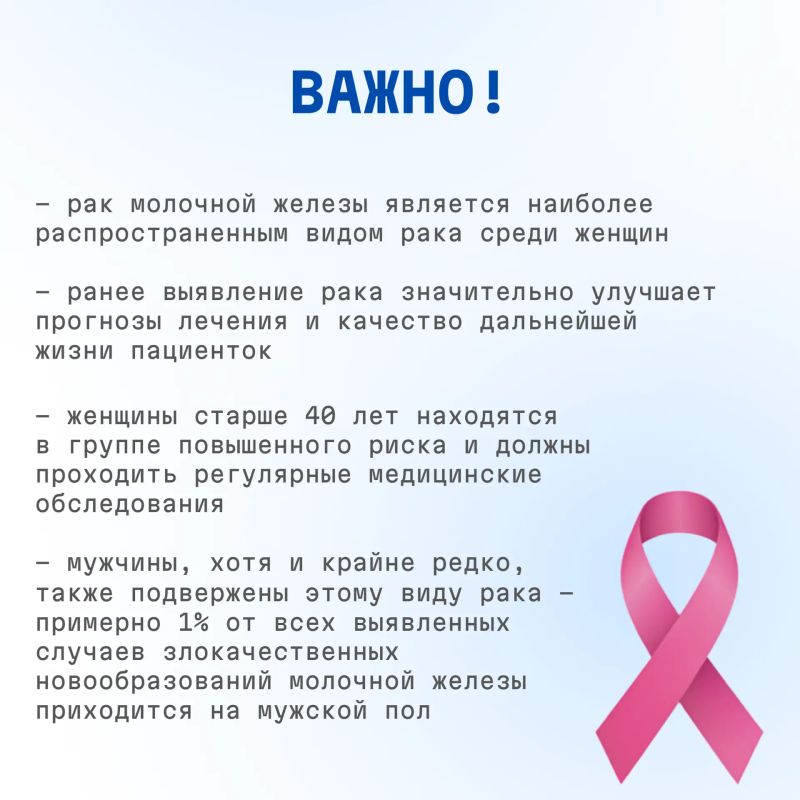 С 12 по 18 октября 2026 проводится Неделя борьбы против рака молочной железы (в честь месяца борьбы с раком молочной железы) С 12 по 18 октября 2026 проводится Неделя борьбы против рака молочной железы (в честь месяца борьбы с раком молочной железы)